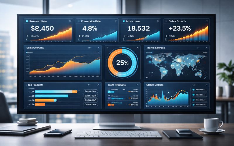 Tableau de bord automatisé